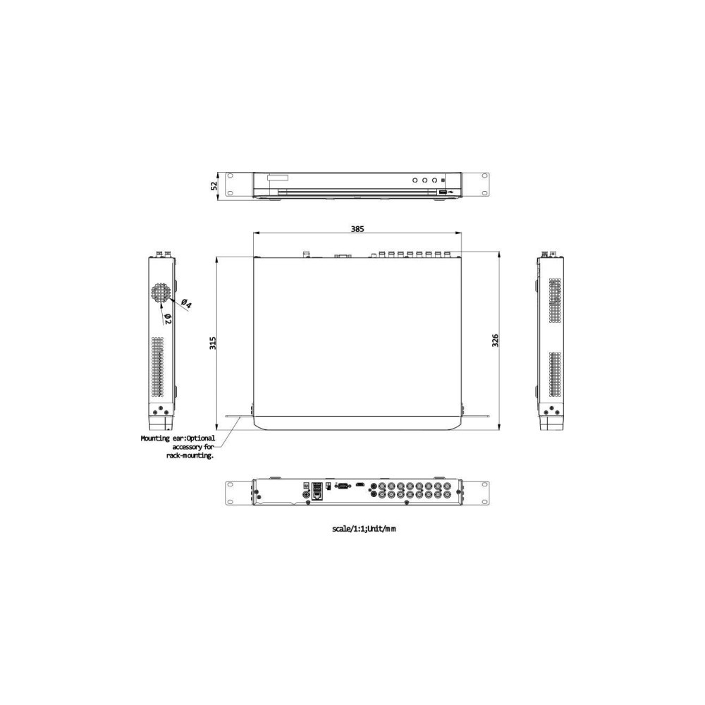 REJESTRATOR 4W1 HIKVISION iDS-7232HQHI-M2/XT(STD)