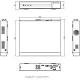 Rejestrator 5w1 Hilook 4 kanałowy 8MP DVR-204U-M1/T
