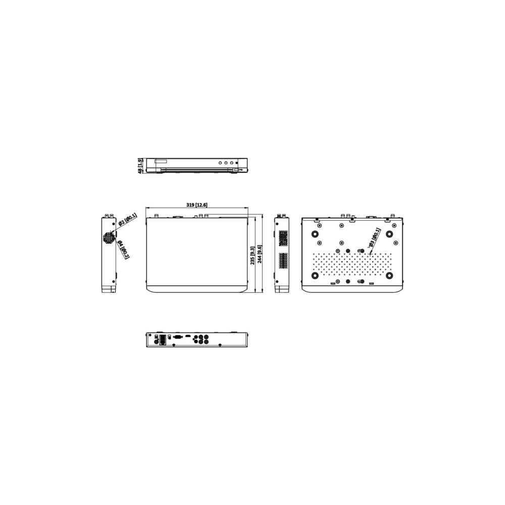 Rejestrator 5w1 Hikvision iDS-7204HTHI-M1/XT/4A+4/1ALM