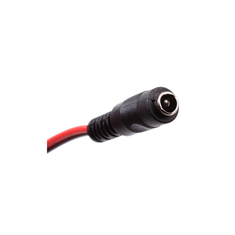 GNIAZDO ZASILAJĄCE NA PRZEWODZIE 2.1/5.5mm