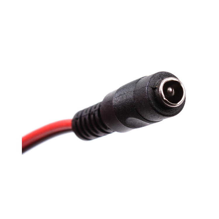 GNIAZDO ZASILAJĄCE NA PRZEWODZIE 2.1/5.5mm