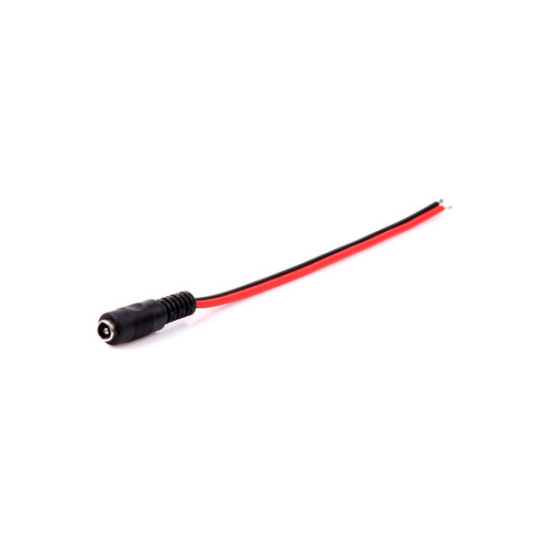 GNIAZDO ZASILAJĄCE NA PRZEWODZIE 2.1/5.5mm