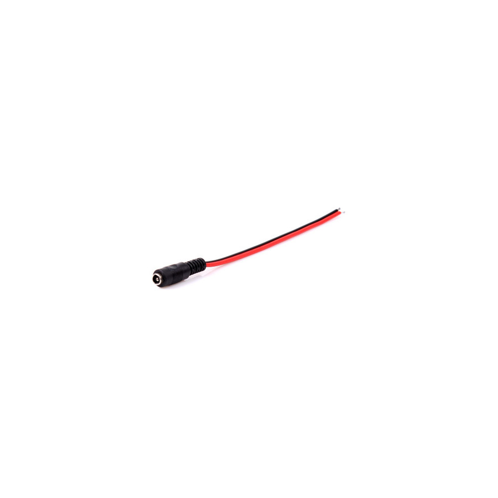 GNIAZDO ZASILAJĄCE NA PRZEWODZIE 2.1/5.5mm