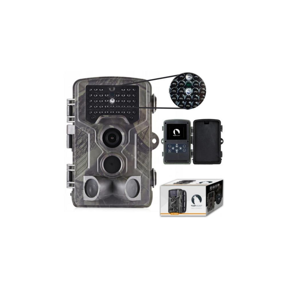 Kamera Leśna Tophunt HC800A FullHD polski 42xIR fotopułapka