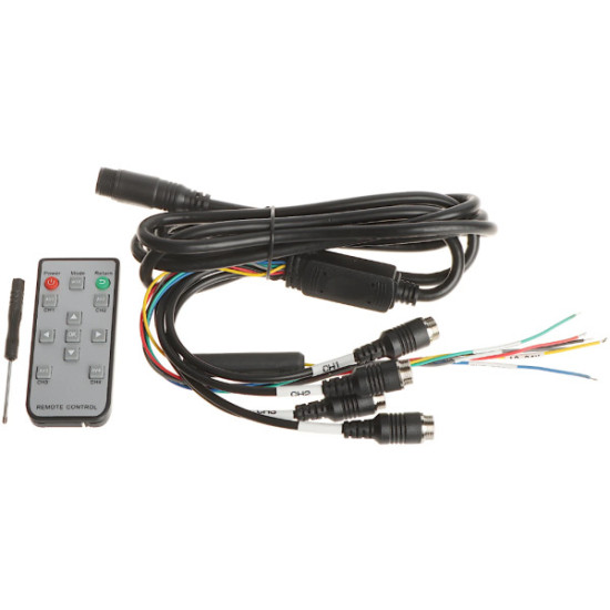 REJESTRATOR MOBILNY Z MONITOREM ATE-NTFT10-T3 4 KANAŁY 10 " AUTONE