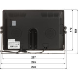 REJESTRATOR MOBILNY Z MONITOREM ATE-NTFT10-T3 4 KANAŁY 10 " AUTONE