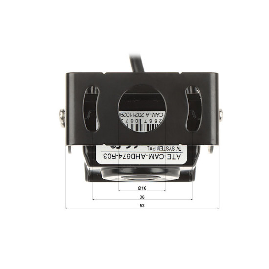 MOBILNA KAMERA AHD ATE-CAM-AHD674-R03 - 1080p 2.8 mm AUTONE