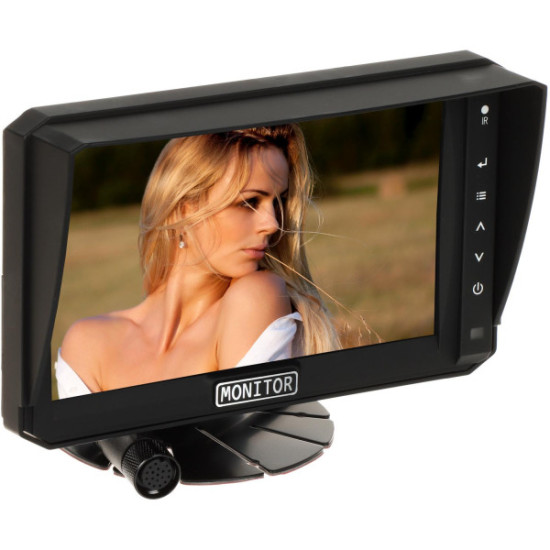 REJESTRATOR MOBILNY Z MONITOREM ATE-NTFT7-2CH-T3 2 KANAŁY 7 " AUTONE