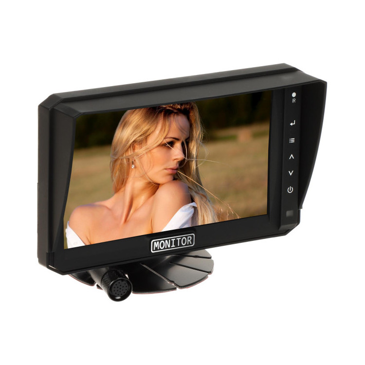 REJESTRATOR MOBILNY Z MONITOREM ATE-NTFT7-2CH-T3 2 KANAŁY 7 " AUTONE