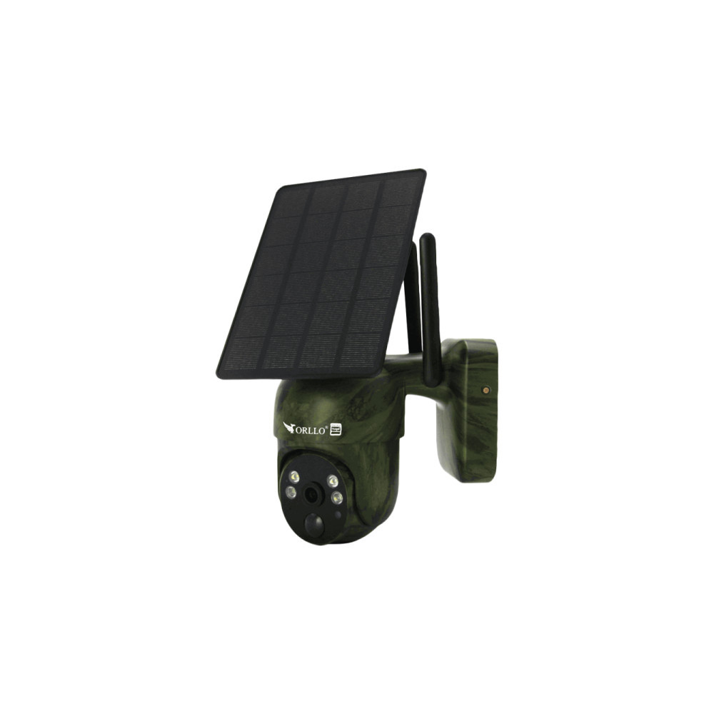 Kamera IP Orllo Bezprzewodowa 4G LTE Obrotowa z Panelem Solarnym ORLLO TZ1 MORO