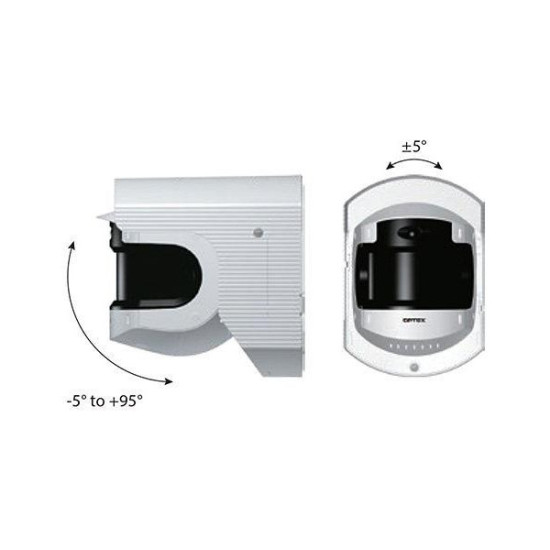 Czujnik LiDAR z kamerą FullHD Optex RLS-3060V REDSCAN Pro Series