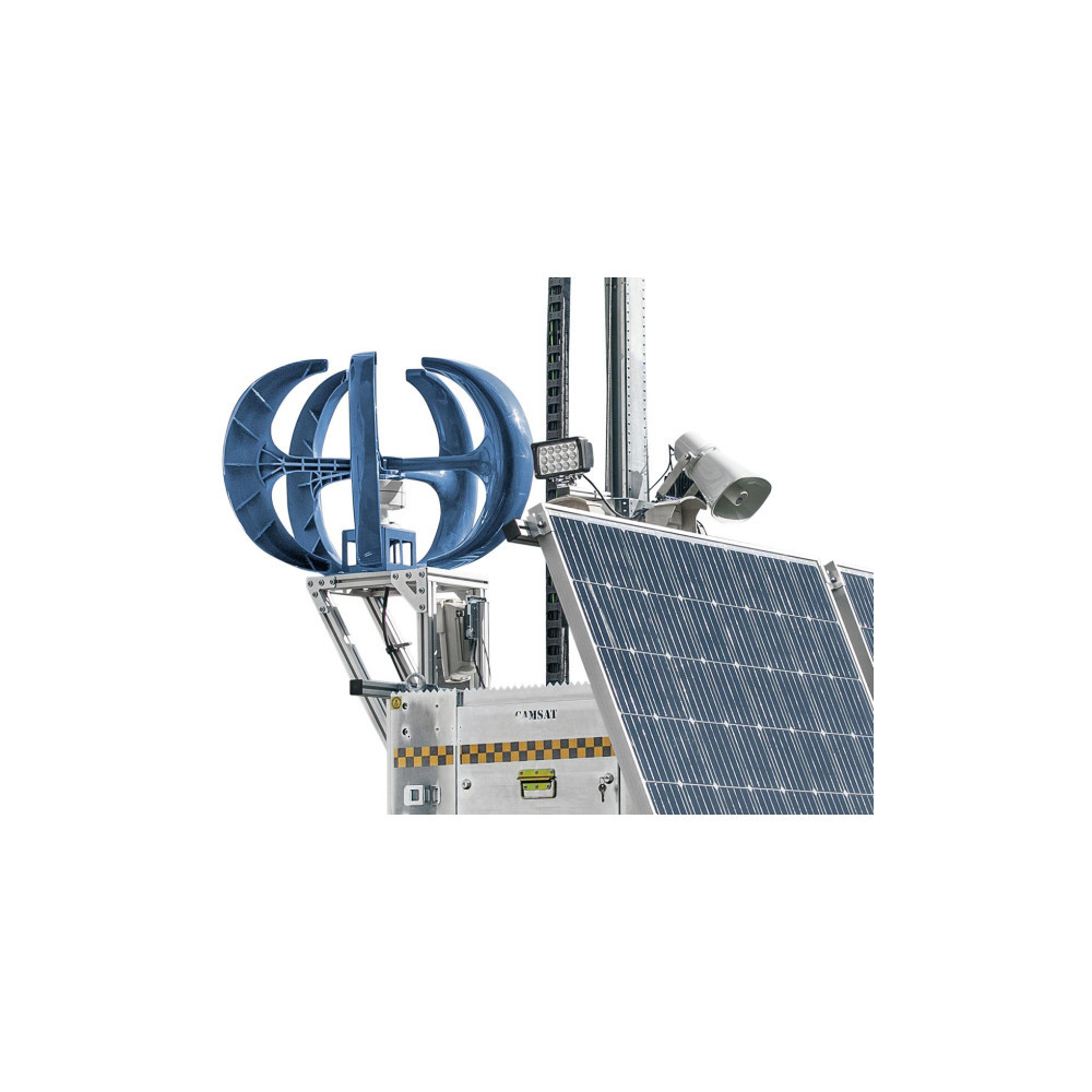 Mobilna wieża do zdalnego wideomonitoringu CCTV iCAM-TOWER 5MQ3