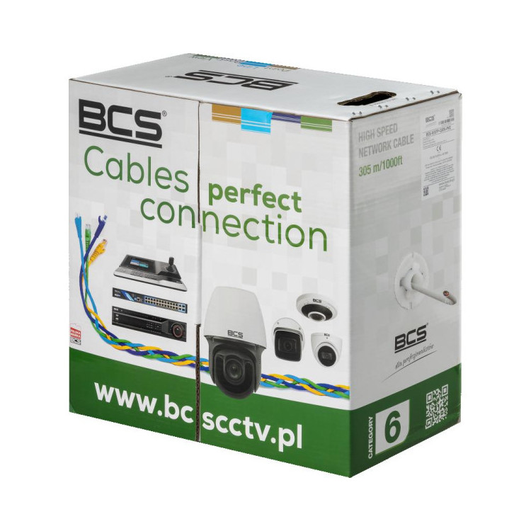 Kabel BCS UNIVERSAL BCS-U/UTP-CAT6-PVC