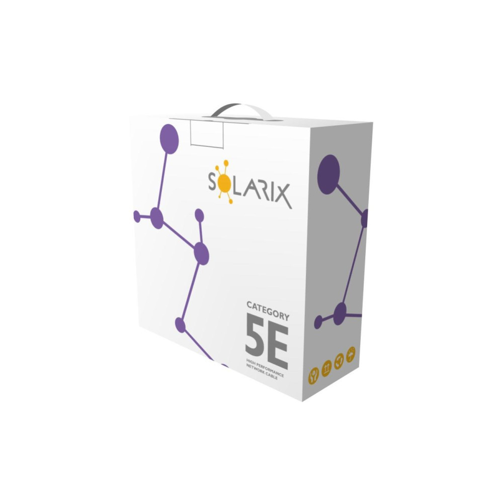 KABEL SKRĘTKA SOLARIX CAT.5E UTP LSOH Dca SXKD-5E-UTP-LSOH box 305m