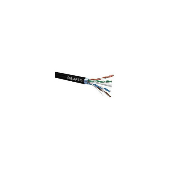 KABEL SKRĘTKA SOLARIX CAT.6 F/UTP UV szpula 500M