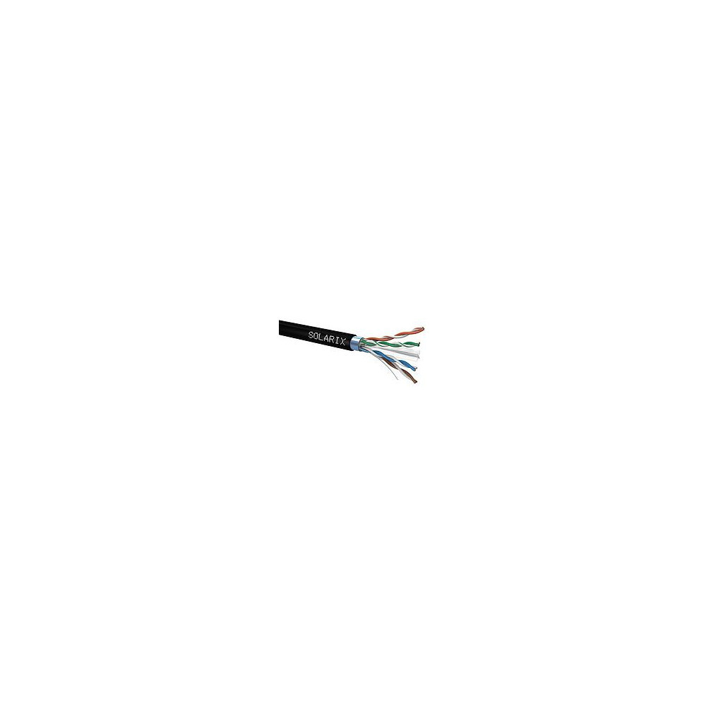 KABEL SKRĘTKA SOLARIX CAT.6 F/UTP UV szpula 500M