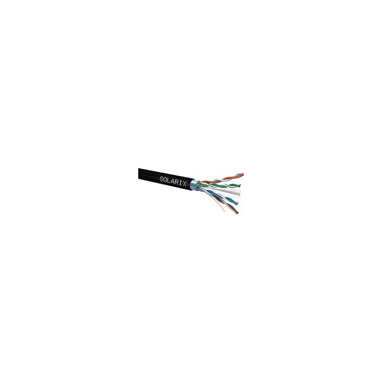 KABEL SKRĘTKA SOLARIX CAT.6 F/UTP UV szpula 500M