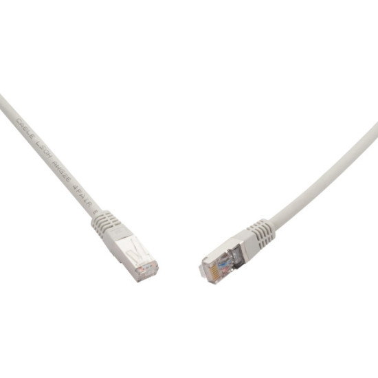 PATCHCORD SKRĘTKA SOLARIX CAT.6A SFTP 3m szary