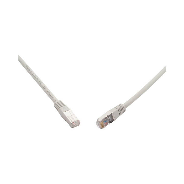 PATCHCORD SKRĘTKA SOLARIX CAT.6A SFTP 3m szary