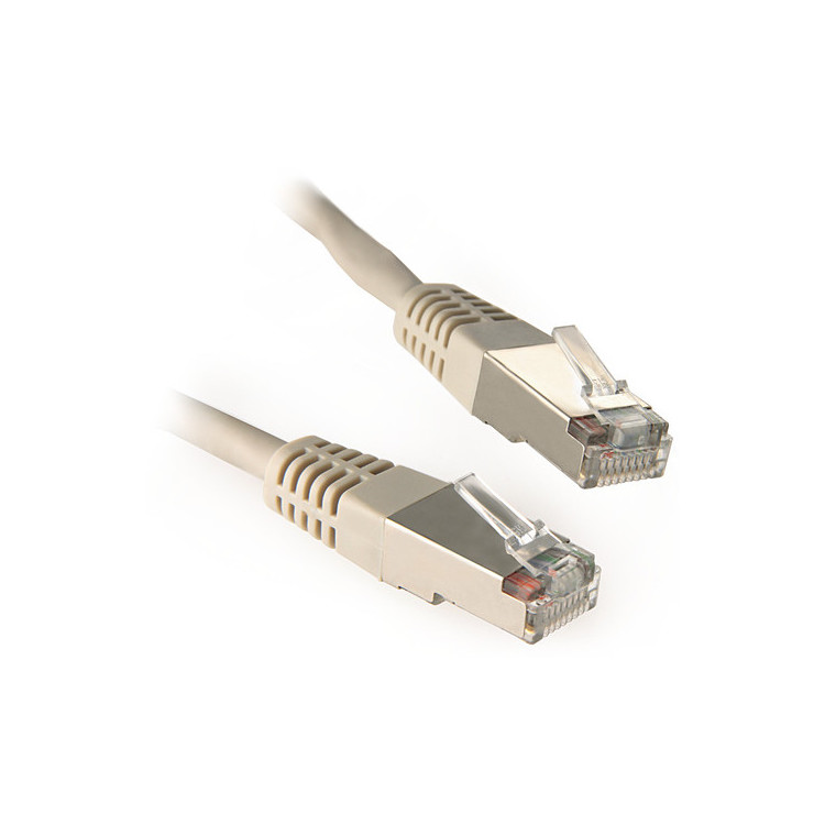 PATCHCORD KAT6 FTP 0,5M SZARY 