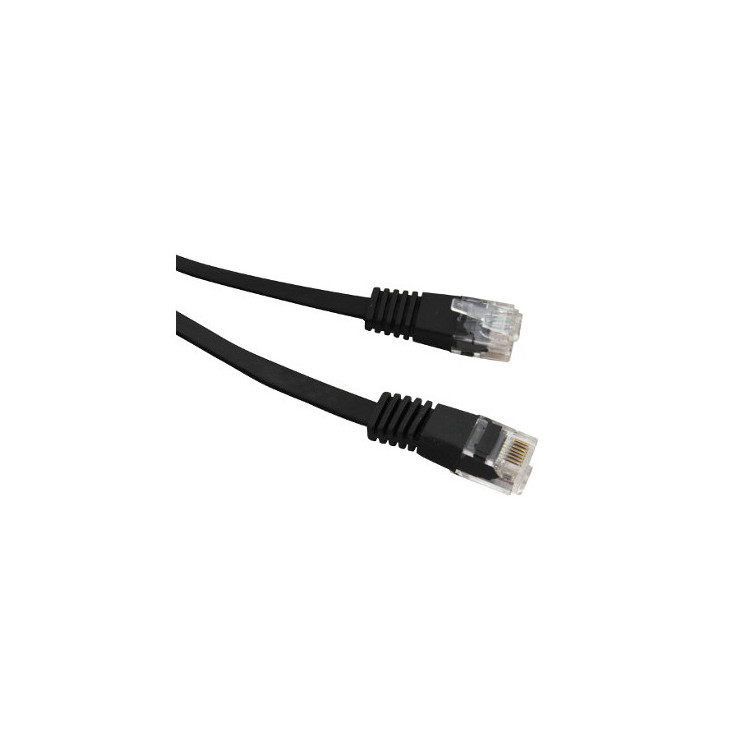 PATCHCORD KAT5E UTP 2M CZARNY