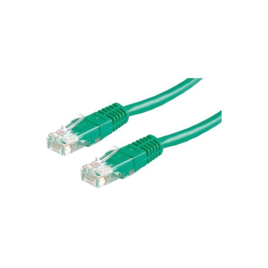 PATCHCORD KAT5E UTP 10M ZIELONY
