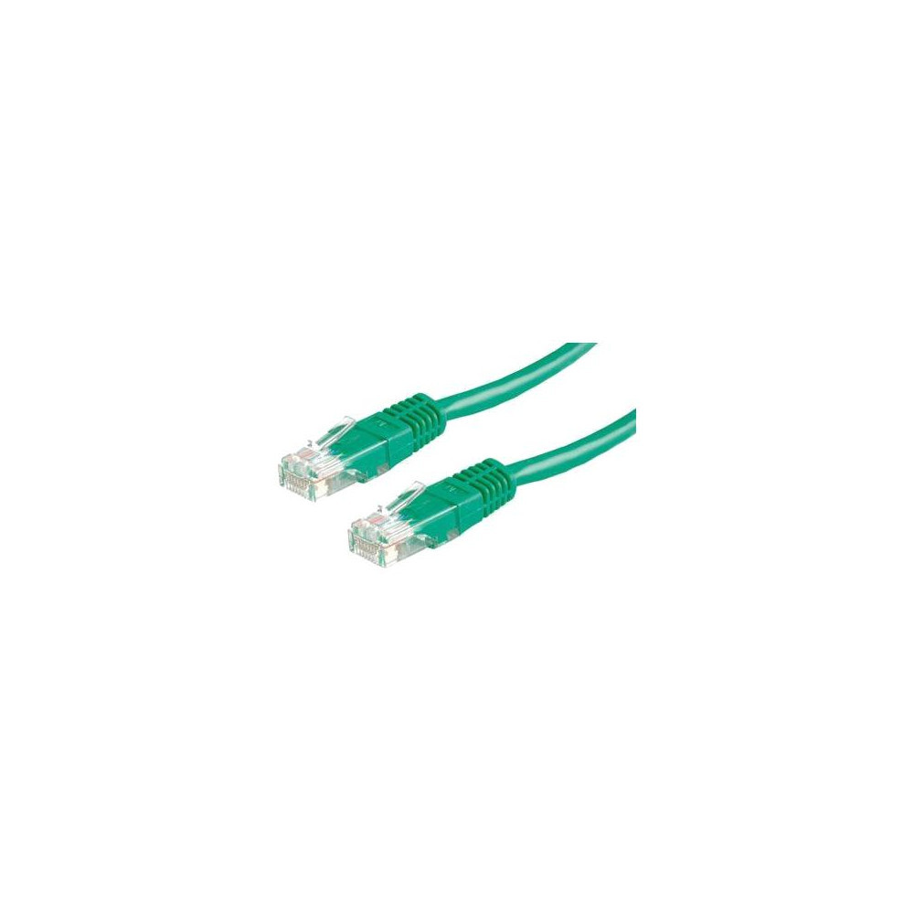 PATCHCORD KAT5E UTP 10M ZIELONY