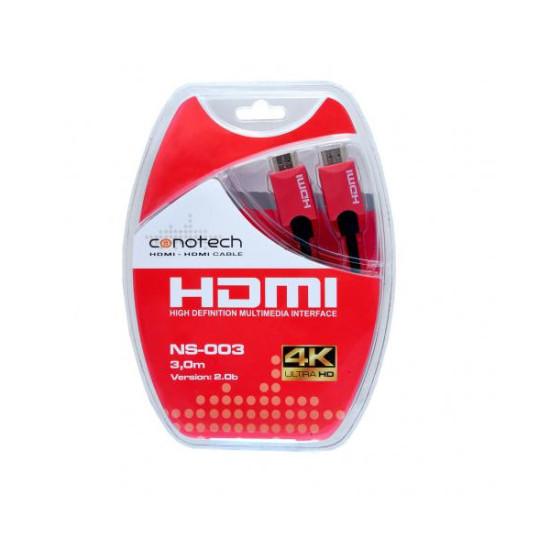 Kabel Hdmi Conotech NS-003 2.0 B 4K 3m
