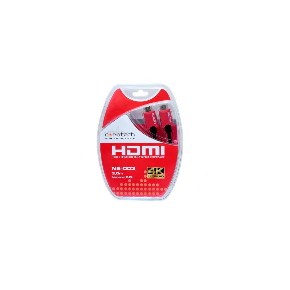 Kabel Hdmi Conotech NS-003 2.0 B 4K 3m