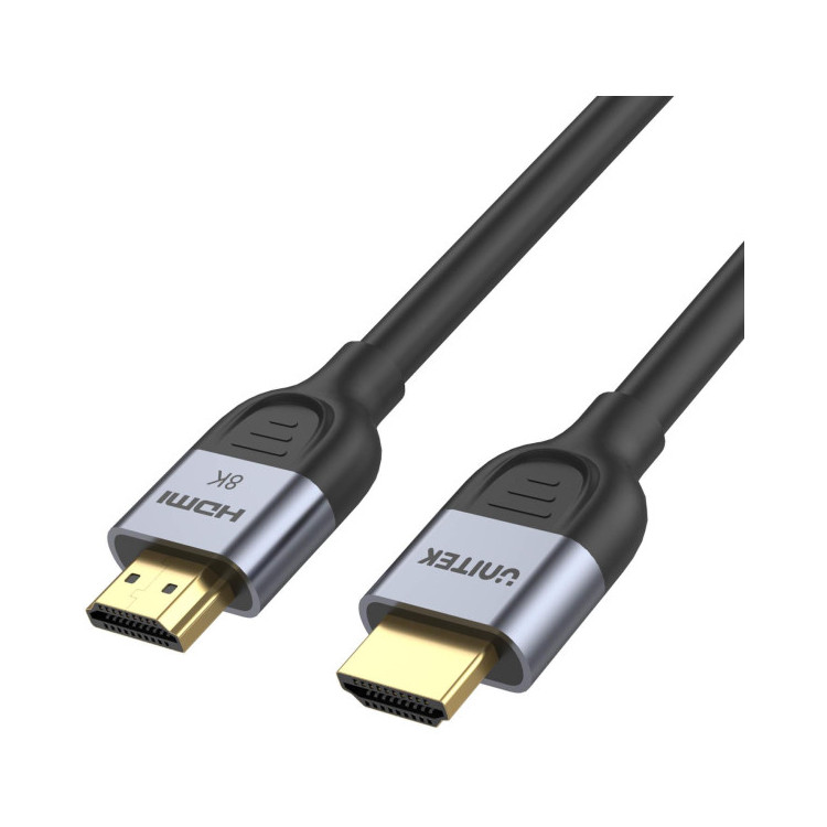 Unitek Kabel HDMI 2.1 8K 60Hz, czarny, 2m