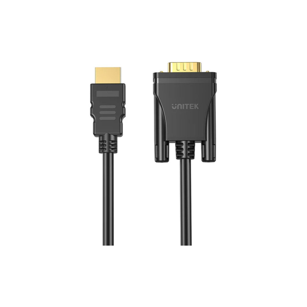 Unitek Kabel HDMI na VGA, FullHD 60Hz, 2 m