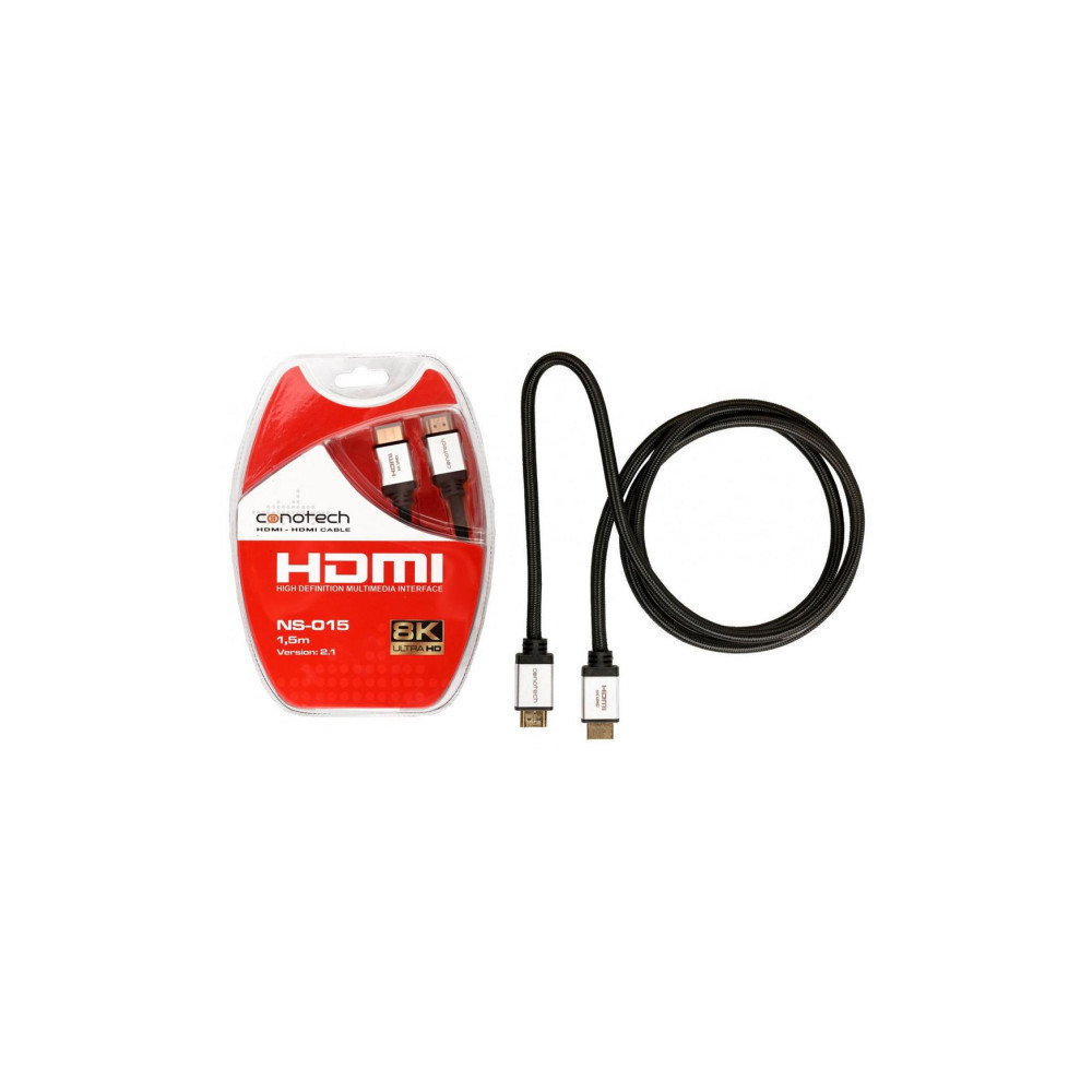 Kabel Hdmi Conotech NS-015 8K ver. 2.1 - 1,5m