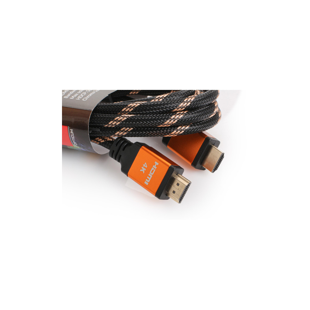 Kabel HDMI-HDMI Opticum RED 4K UHD - 0.5m (v2.0)