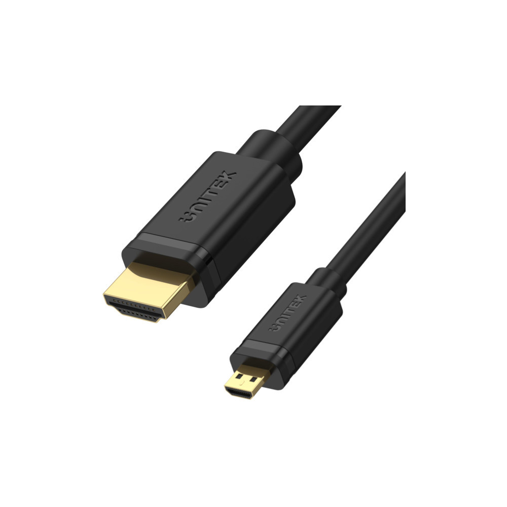 Unitek Kabel micro HDMI - HDMI 2.0 4K 60Hz 2 m