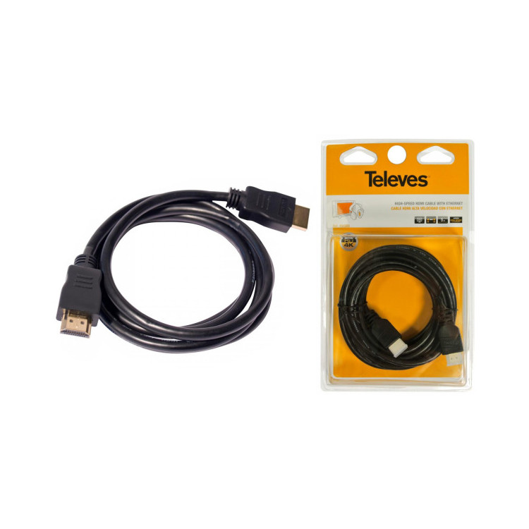 Kabel HDMI 2.0 Televes ref. 494501 1,5m 4K