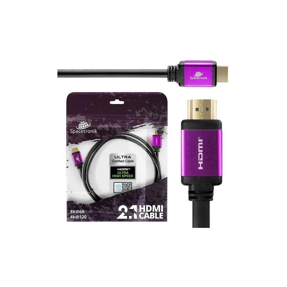 Kabel HDMI 2.1 8K Spacetronik SH-SPR015 1,5m