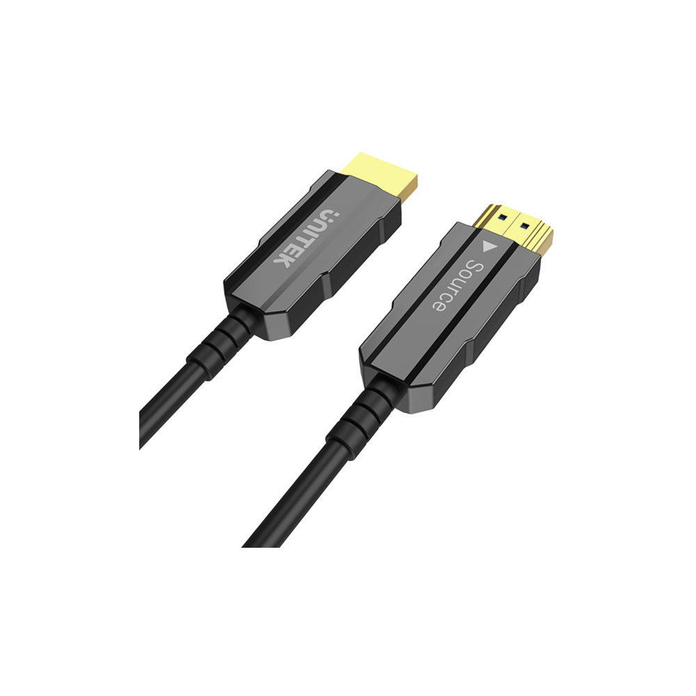 Unitek Kabel optyczny HDMI 2.0 AOC 4K 60Hz 50m