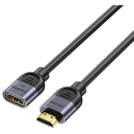 Adapter Unitek przedłużacz HDMI (M) - HDMI (F) 2.1, 8K 1m