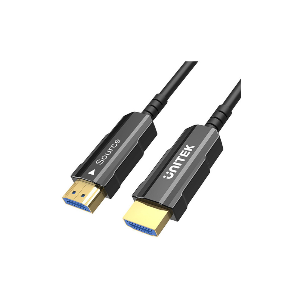 Unitek Kabel optyczny HDMI 2.0 AOC 4K 60Hz 15 m