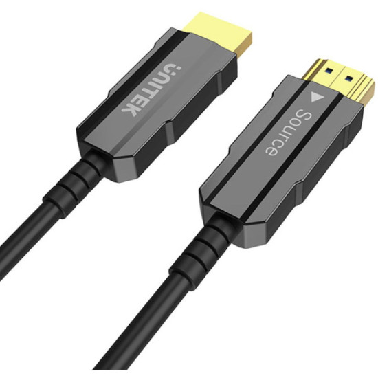 Unitek Kabel optyczny HDMI 2.0 AOC 4K 60Hz 15 m
