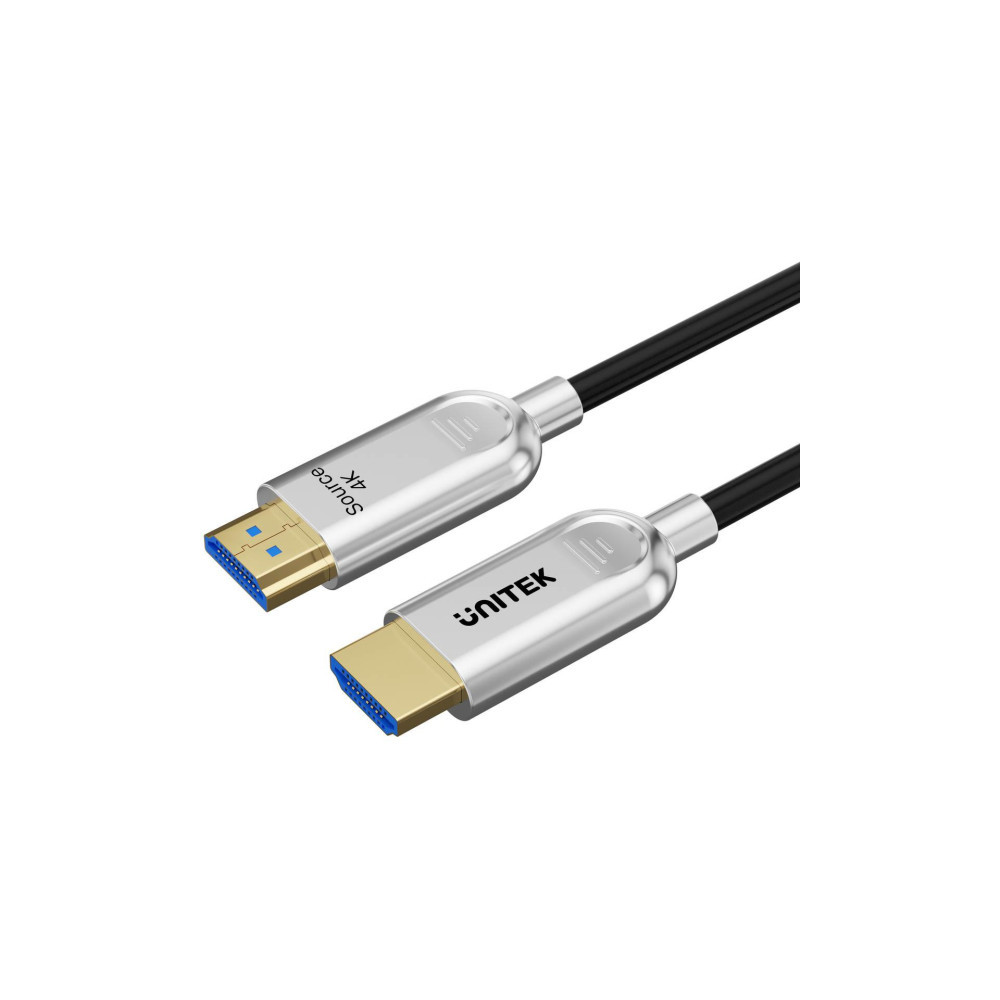Kabel HDMI Unitek optyczny 2.0 AOC 4K 60Hz 30m