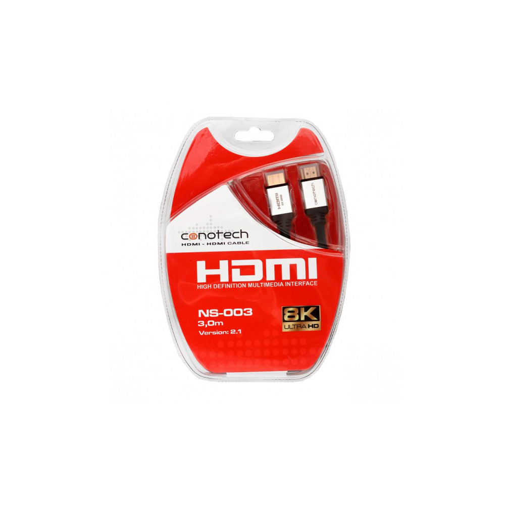 Kabel Hdmi Conotech NS-003 8K ver. 2.1 - 3m