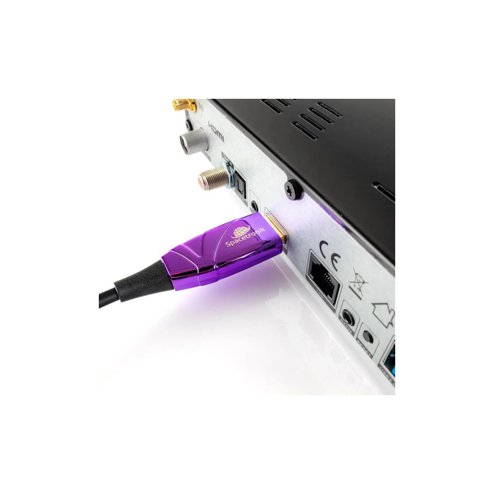Kabel optyczny HDMI 2.1 Spacetronik SH-OX400 40m