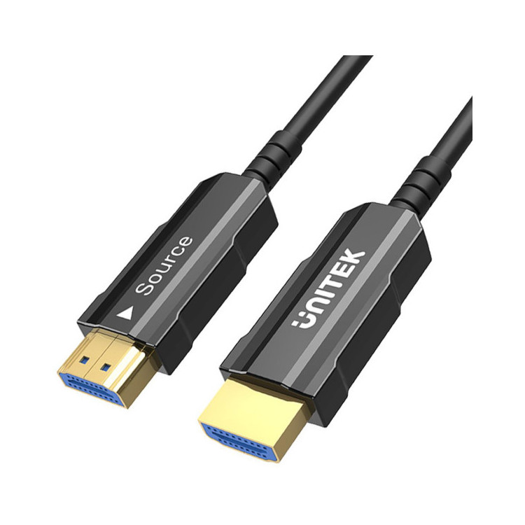 Unitek Kabel optyczny HDMI 2.0 AOC 4K 60Hz 40 m