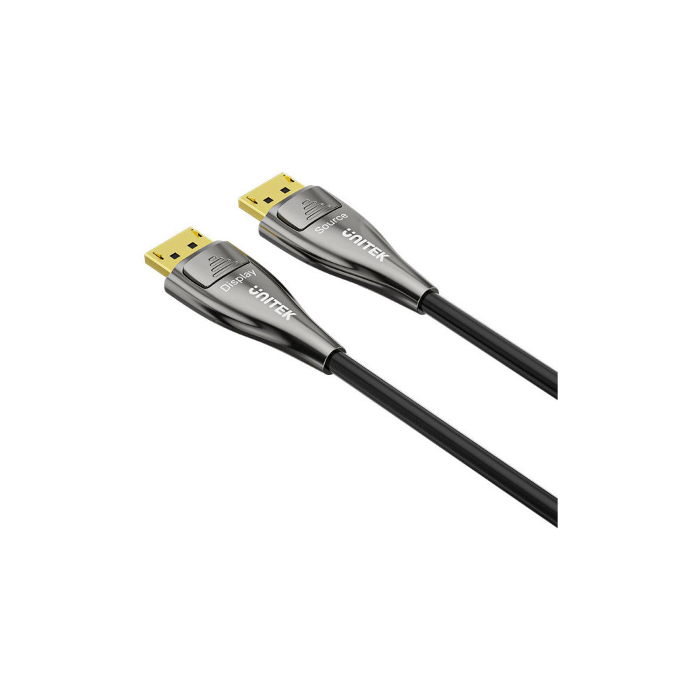Unitek Kabel światłowodowy 8K Display Port 2.1 10m