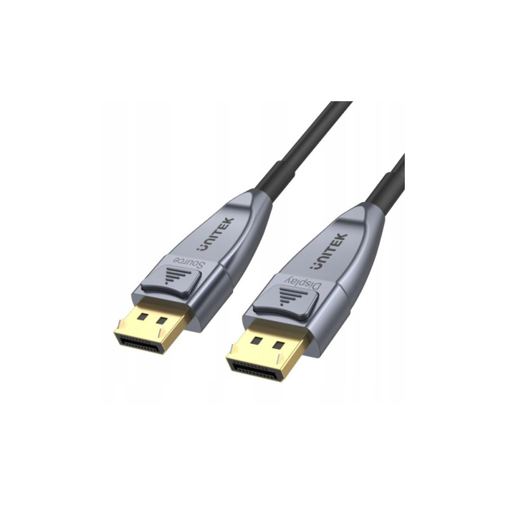 Unitek kabel optyczny DisplayPort 1.4 AOC 8K 10m