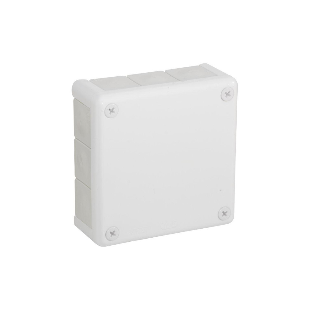 Puszka natynkowa pusta 12 wlotów VIPLAST VP-51 BIAŁA IP55 118x118x46mm 051-01