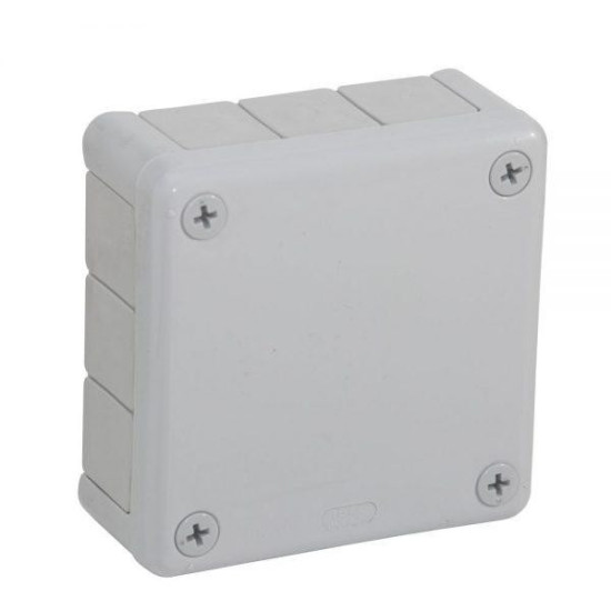 Puszka natynkowa pusta 12 wlotów VIPLAST VP-41 SZARA IP55 98x98x42mm 041-03
