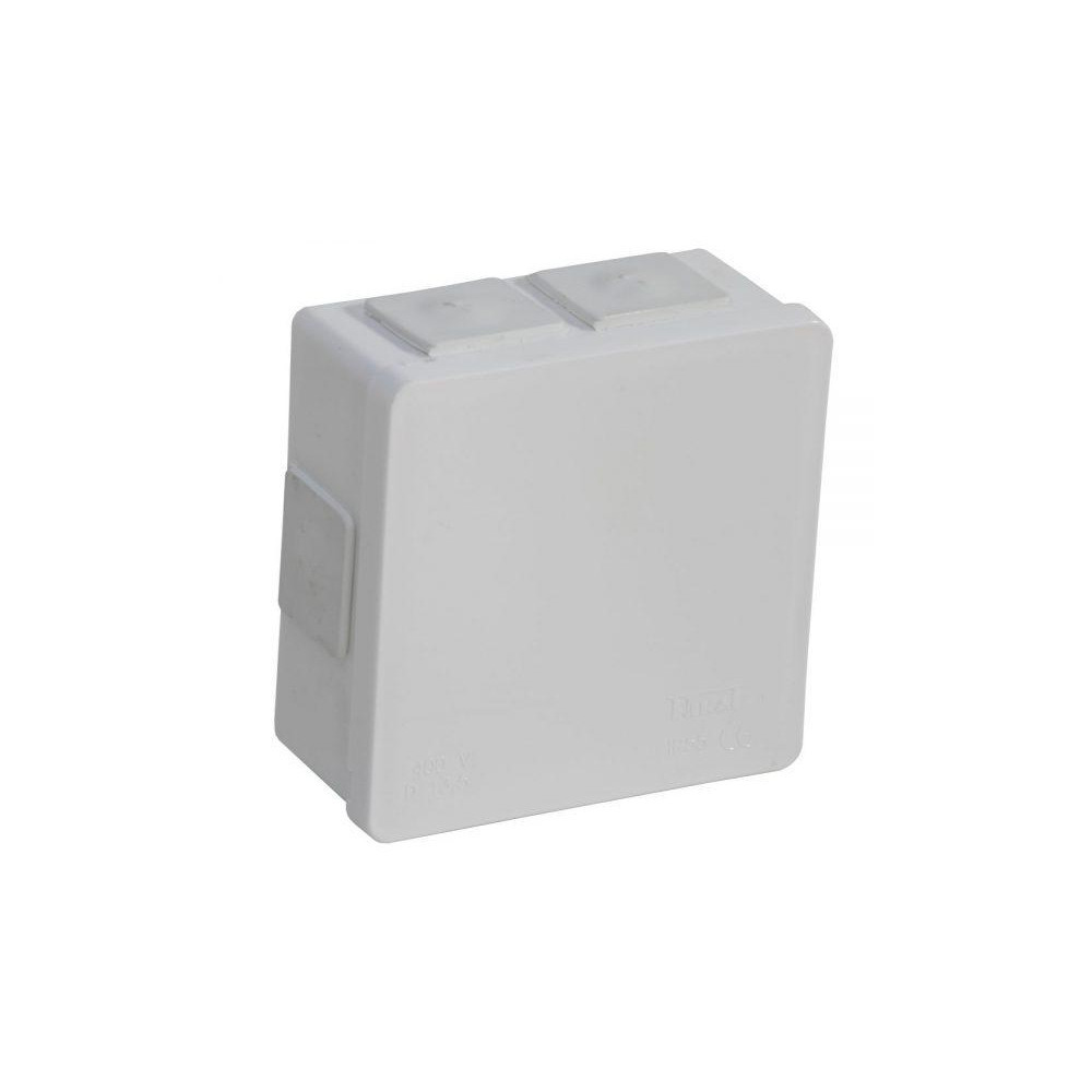 Puszka natynkowa pusta 6 wlotów VIPLAST VP-02 klik BIAŁA IP55 86x86x40mm 002-01