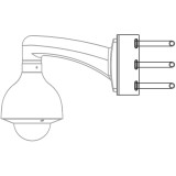 Uchwyt adapter słupowy MT-P150V2
